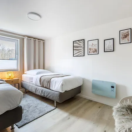 Seeliebe 70 Qm I 2 Schlafzimmer I 5 Min Zum I Ueberdachte Terrasse I Nahe Werbellinsee Casa de Férias Joachimsthal