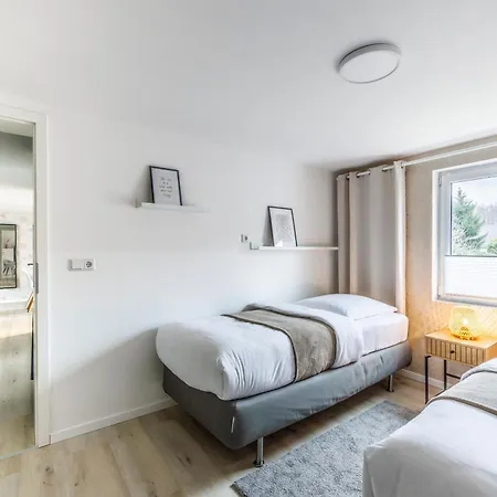 Seeliebe 70 Qm I 2 Schlafzimmer I 5 Min Zum I Ueberdachte Terrasse I Nahe Werbellinsee Casa de Férias Joachimsthal