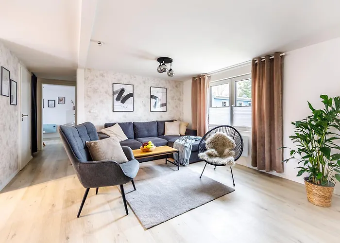 Seeliebe 70 Qm I 2 Schlafzimmer I 5 Min Zum I Ueberdachte Terrasse I Nahe Werbellinsee * Joachimsthal